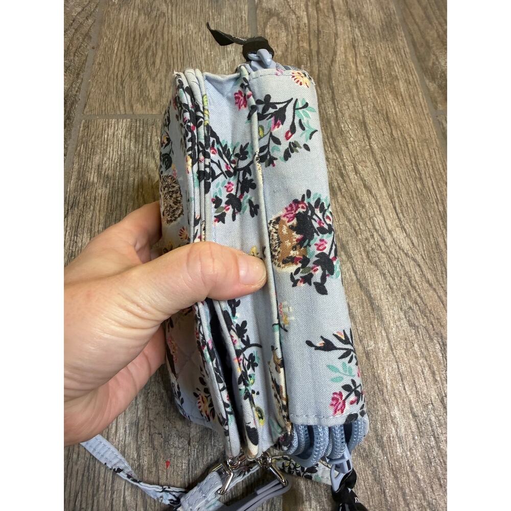 Vera Bradley Women's Cotton All in One Crossbody Purse With RFID Protection - Picture 7 of 9